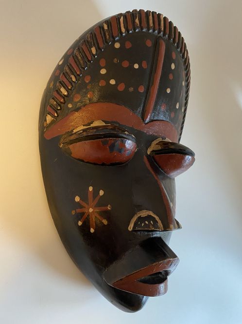 Hovedbilde Dekorativ håndlaget ansiktsmaske 