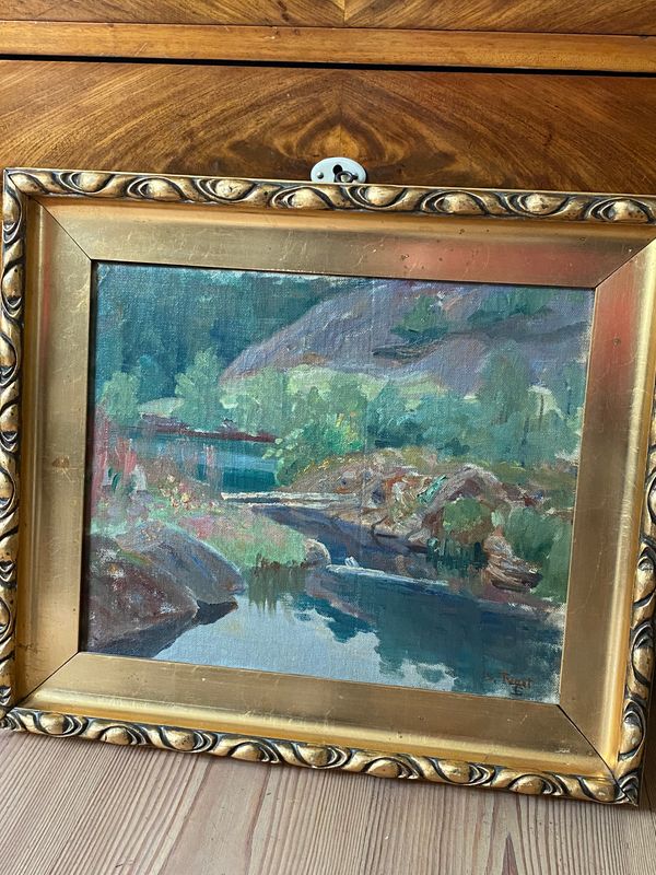  Landskapsmaleri Samuel Tveit 