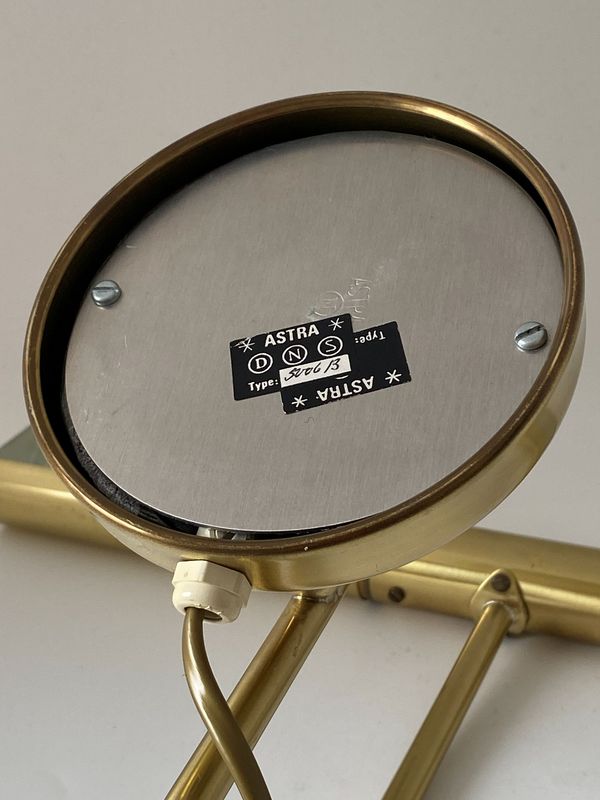 Piano lampe i messing ASTRA