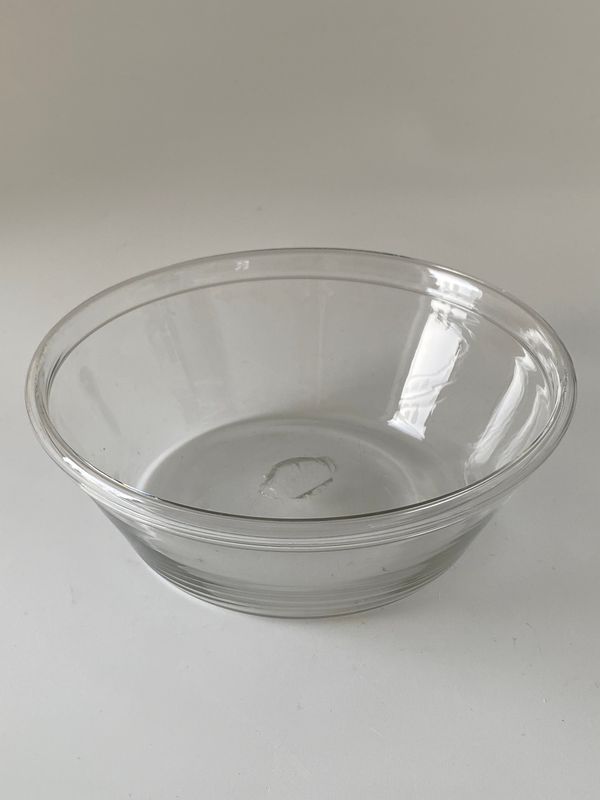 Antikke melkeringer blåst glass 