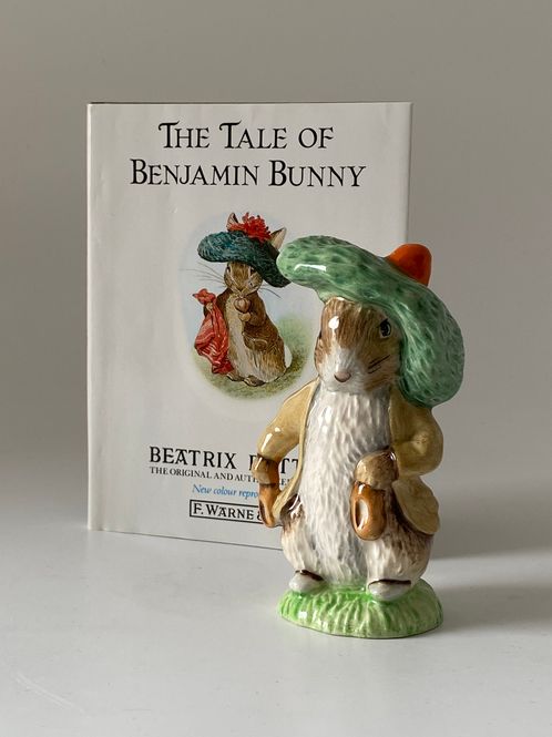 Hovedbilde Benjamin Bunny figur Beatrix Potter 