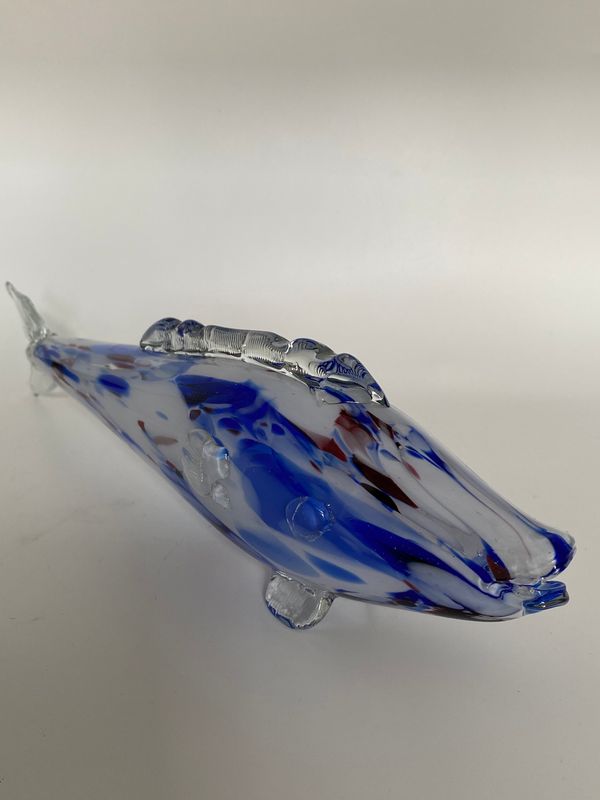 Fisk skulptur Murano Italia 