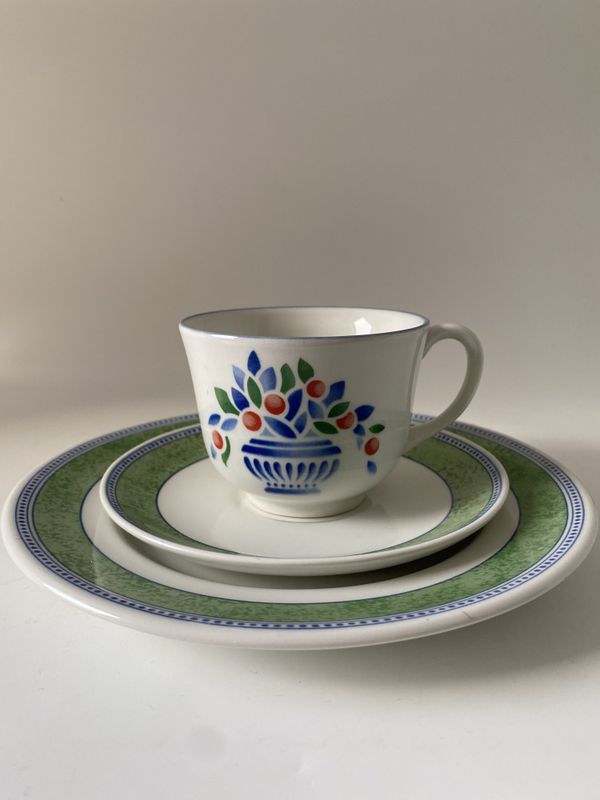 Engelsk te/kaffesett  Johnsen Bros