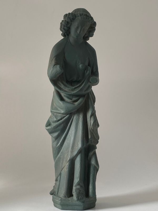 Veggskulptur apostelen Johannes 