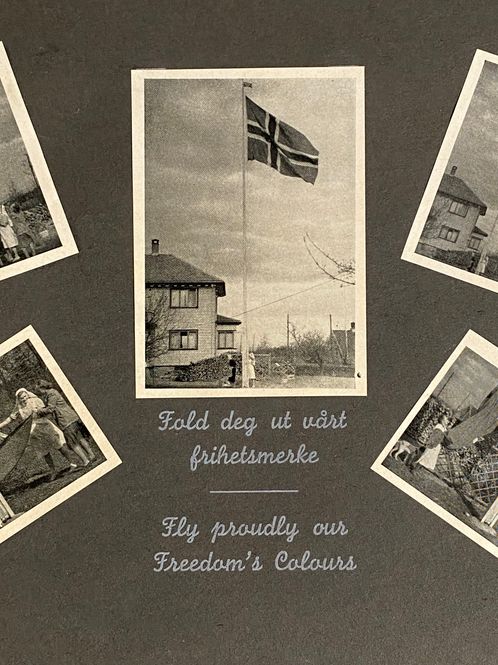 Main Image Vintage fotoalbum Befrielsen 1946 