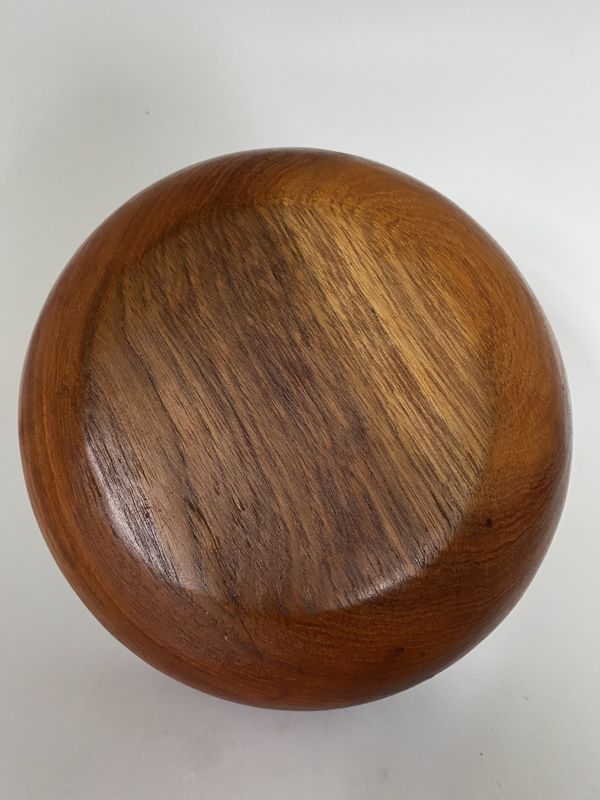 Liten bolle i teak 