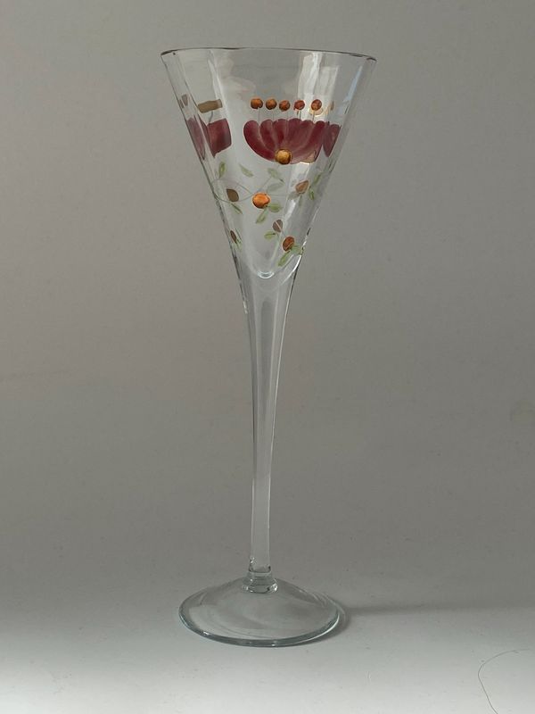 Laura Ashley champagne glass 
