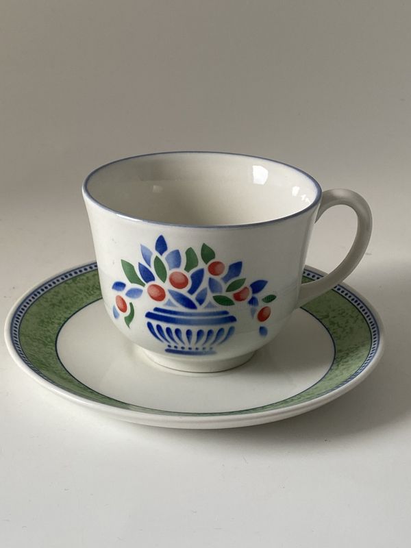 Engelsk te/kaffesett  Johnsen Bros