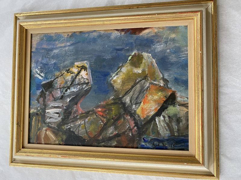 Maleri Andreas Bøe 1965 