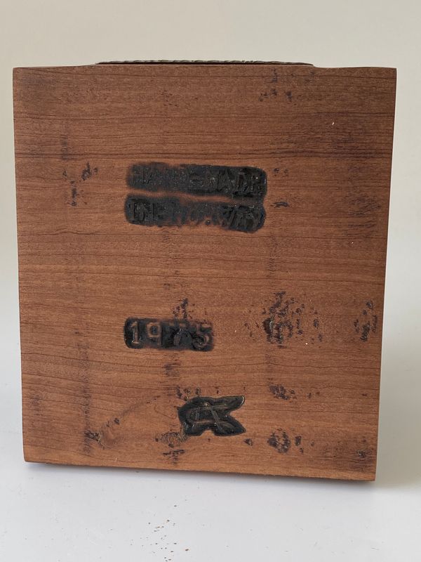 Modell av oljeriggen Deep Sea Saga 1975